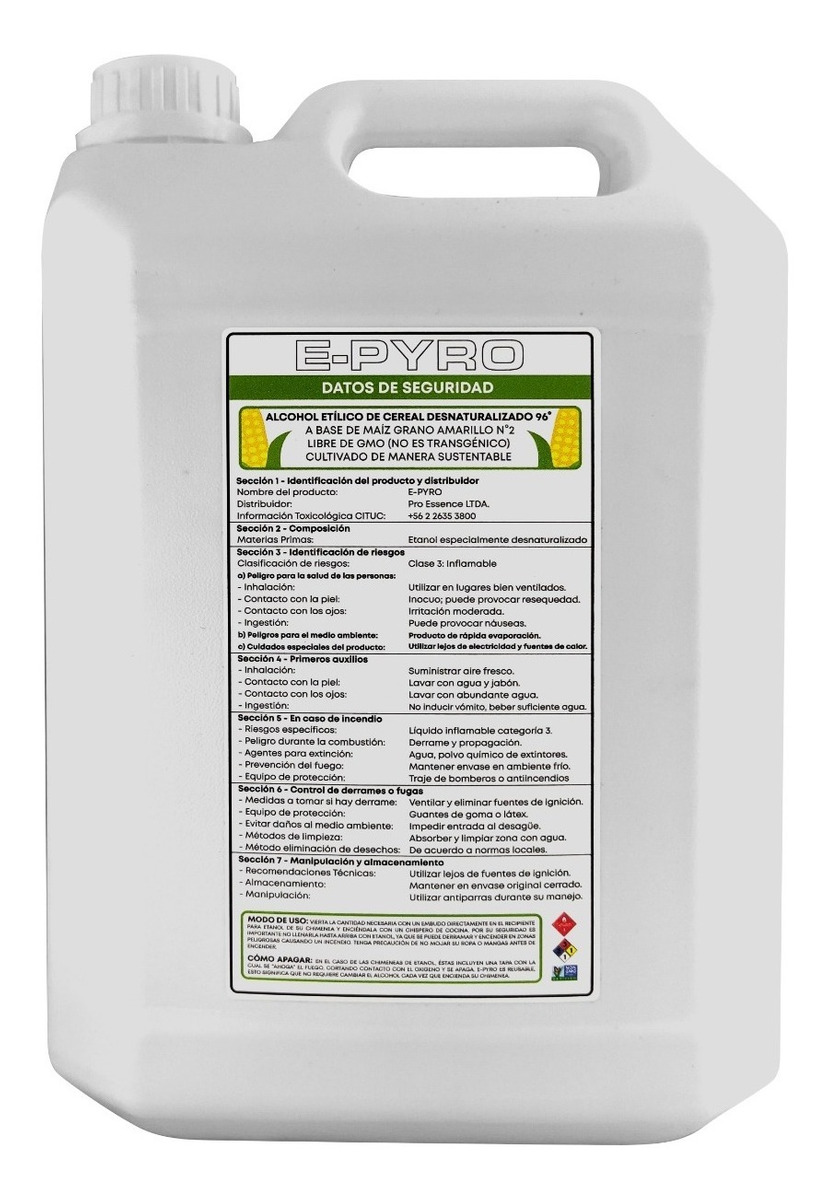 Bioetanol 5 lt Bioetanol 5 lt - Imagen 2