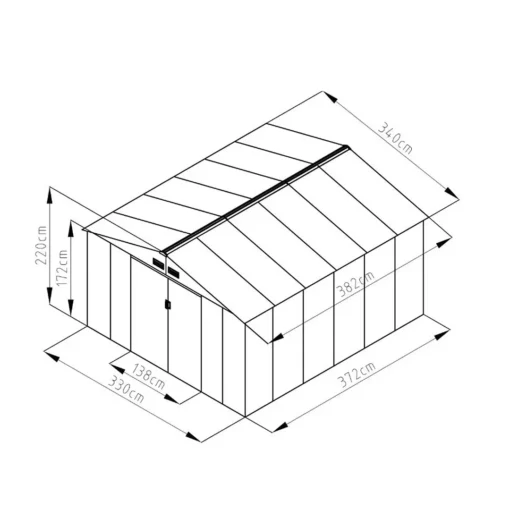 Bodega Modelo Sky8 3,40 x 3,80 mts - Imagen 2